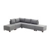 Atelier del Sofa Corner Sofa-Bed Fly Corner Sofa Bed Left - Grey Grey