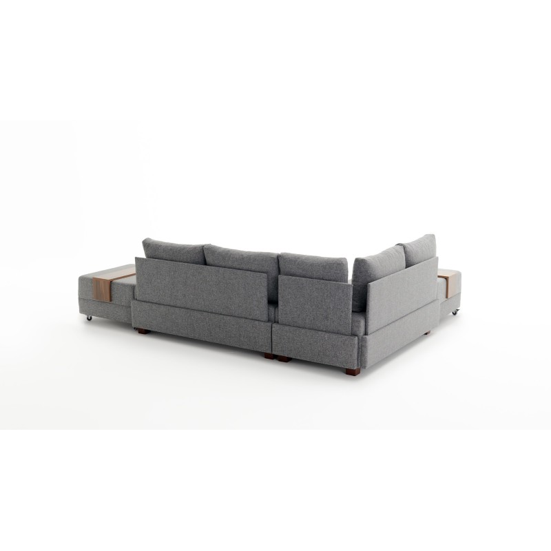 Atelier del Sofa Corner Sofa-Bed Fly Corner Sofa Bed Left - Grey Grey