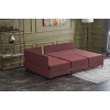 Atelier del Sofa Corner Sofa-Bed Fly Corner Sofa Bed Left - Claret Red Claret Red