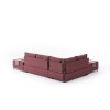 Atelier del Sofa Corner Sofa-Bed Fly Corner Sofa Bed Left - Claret Red Claret Red