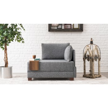 1-Seat Sofa Fly Armchair Right - Grey Grey