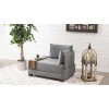 Atelier del Sofa 1-Seat Sofa Fly Armchair Right - Grey Grey