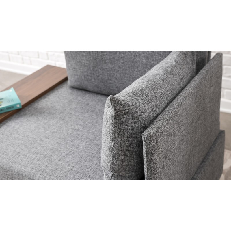 Atelier del Sofa 1-Seat Sofa Fly Armchair Right - Grey Grey