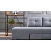 Atelier del Sofa Corner Sofa-Bed Manama Corner Sofa Bed Right - Grey Grey