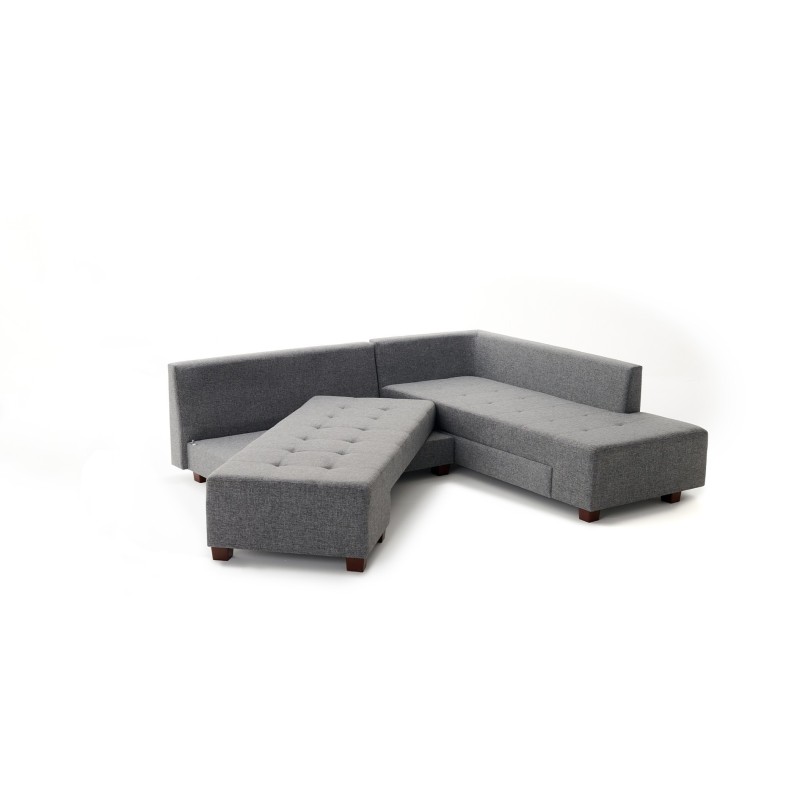 Atelier del Sofa Corner Sofa-Bed Manama Corner Sofa Bed Right - Grey Grey