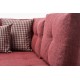 Atelier del Sofa Corner Sofa-Bed Manama Corner Sofa Bed Right - Claret Red Claret Red