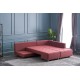 Atelier del Sofa Corner Sofa-Bed Manama Corner Sofa Bed Right - Claret Red Claret Red