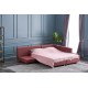 Atelier del Sofa Corner Sofa-Bed Manama Corner Sofa Bed Right - Claret Red Claret Red
