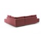 Atelier del Sofa Corner Sofa-Bed Manama Corner Sofa Bed Right - Claret Red Claret Red