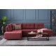 Corner Sofa-Bed Manama Corner Sofa Bed Left - Claret Red Claret Red Atelier del Sofa Corner Sofa-Bed Manama Corner Sofa Bed Left - Claret Red Claret Red