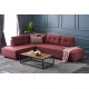 Corner Sofa-Bed Manama Corner Sofa Bed Left - Claret Red Claret Red Atelier del Sofa Corner Sofa-Bed Manama Corner Sofa Bed Left - Claret Red Claret Red