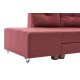 Corner Sofa-Bed Manama Corner Sofa Bed Left - Claret Red Claret Red Atelier del Sofa Corner Sofa-Bed Manama Corner Sofa Bed Left - Claret Red Claret Red
