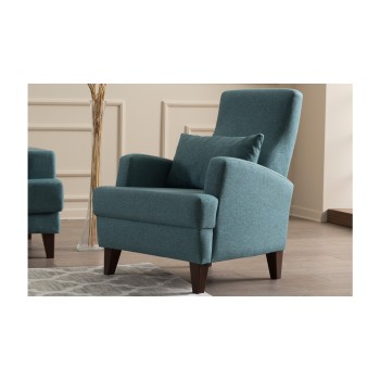 Wing Chair Kana Bergere - Turquoise Turquoise