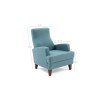 Wing Chair Kana Bergere - Turquoise Turquoise