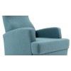 Wing Chair Kana Bergere - Turquoise Turquoise