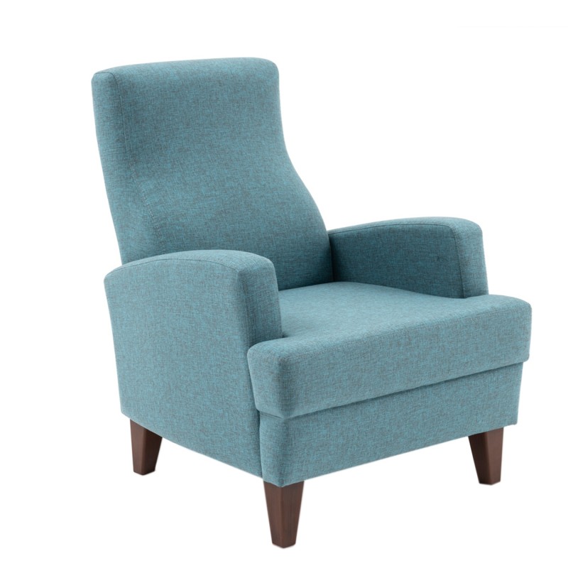 Wing Chair Kana Bergere - Turquoise Turquoise