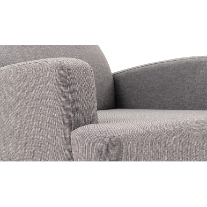 Atelier del Sofa Wing Chair Kana Bergere - Light Grey Light Grey
