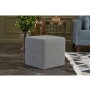 Tuffet Kare Puf - Grey Grey