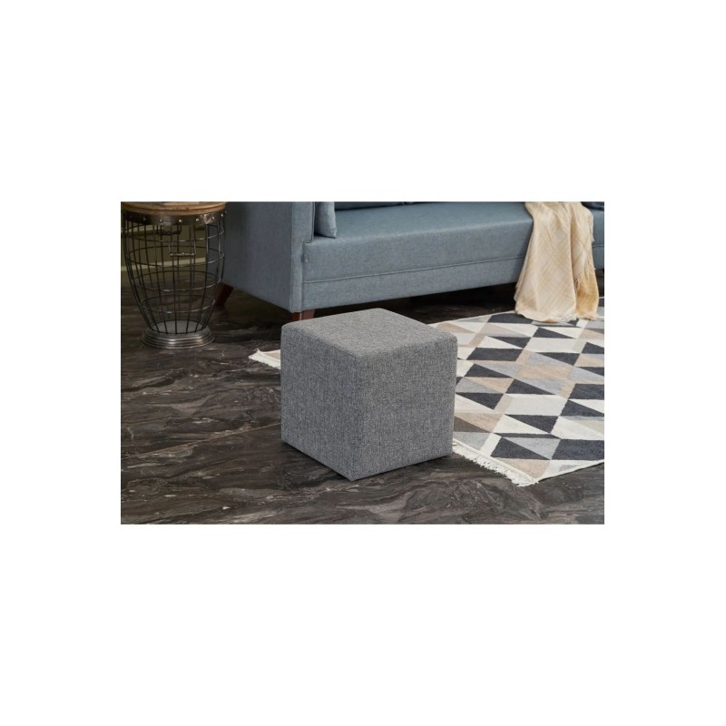 Atelier del Sofa Tuffet Kare Puf - Grey Grey