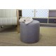 Atelier del Sofa Tuffet Silindir Puf - Anthracite Anthracite