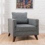 1-Seat Sofa Bella Armchair - Gey Grey