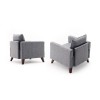 Atelier del Sofa 1-Seat Sofa Bella Armchair - Gey Grey