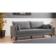 3-Seat Sofa Bella Sofa For 3 Pr - Grey Grey Atelier del Sofa 3-Seat Sofa Bella Sofa For 3 Pr - Grey Grey