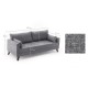 3-Seat Sofa Bella Sofa For 3 Pr - Grey Grey Atelier del Sofa 3-Seat Sofa Bella Sofa For 3 Pr - Grey Grey