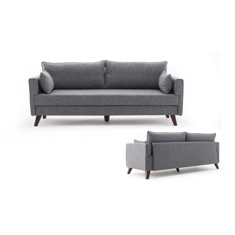 Atelier del Sofa 3-Seat Sofa Bella Sofa For 3 Pr - Grey Grey