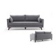 3-Seat Sofa Bella Sofa For 3 Pr - Grey Grey Atelier del Sofa 3-Seat Sofa Bella Sofa For 3 Pr - Grey Grey