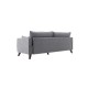 3-Seat Sofa Bella Sofa For 3 Pr - Grey Grey Atelier del Sofa 3-Seat Sofa Bella Sofa For 3 Pr - Grey Grey