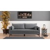 Atelier del Sofa 3-Seat Sofa-Bed Bella Sofa Bed - Grey Grey