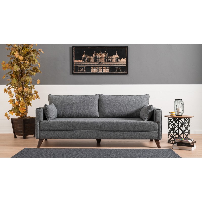 Atelier del Sofa 3-Seat Sofa-Bed Bella Sofa Bed - Grey Grey