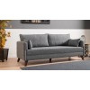 Atelier del Sofa 3-Seat Sofa-Bed Bella Sofa Bed - Grey Grey