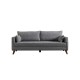 Atelier del Sofa 3-Seat Sofa-Bed Bella Sofa Bed - Grey Grey