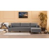 Atelier del Sofa Corner Sofa Bella Corner Sofa Right 1 Grey