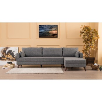 Corner Sofa Bella Corner Sofa Right 1 Grey