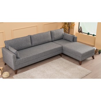 Corner Sofa Bella Corner Sofa Right 1 Grey