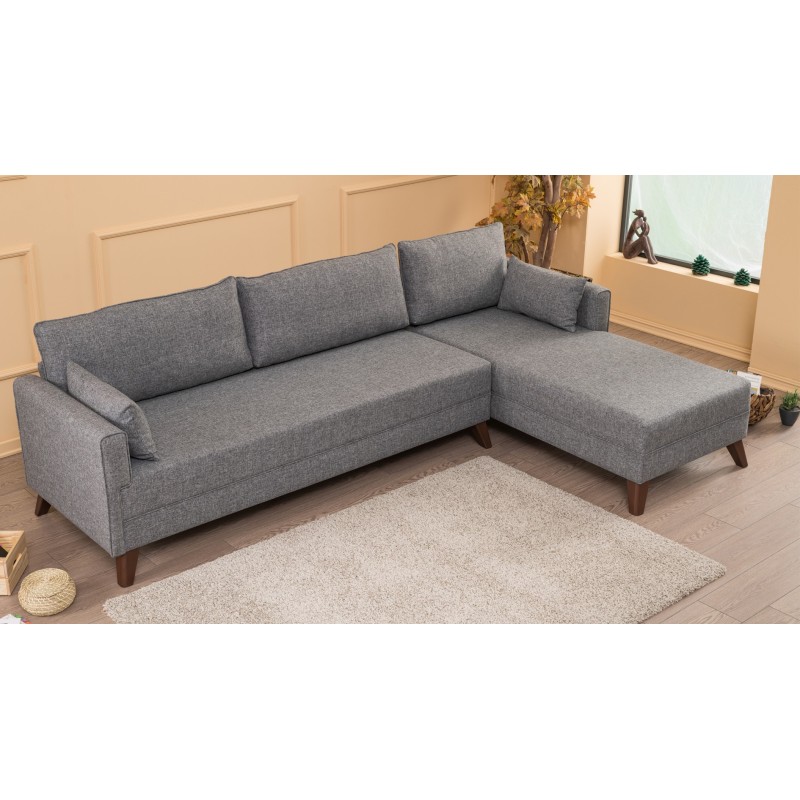 Atelier del Sofa Corner Sofa Bella Corner Sofa Right 1 Grey