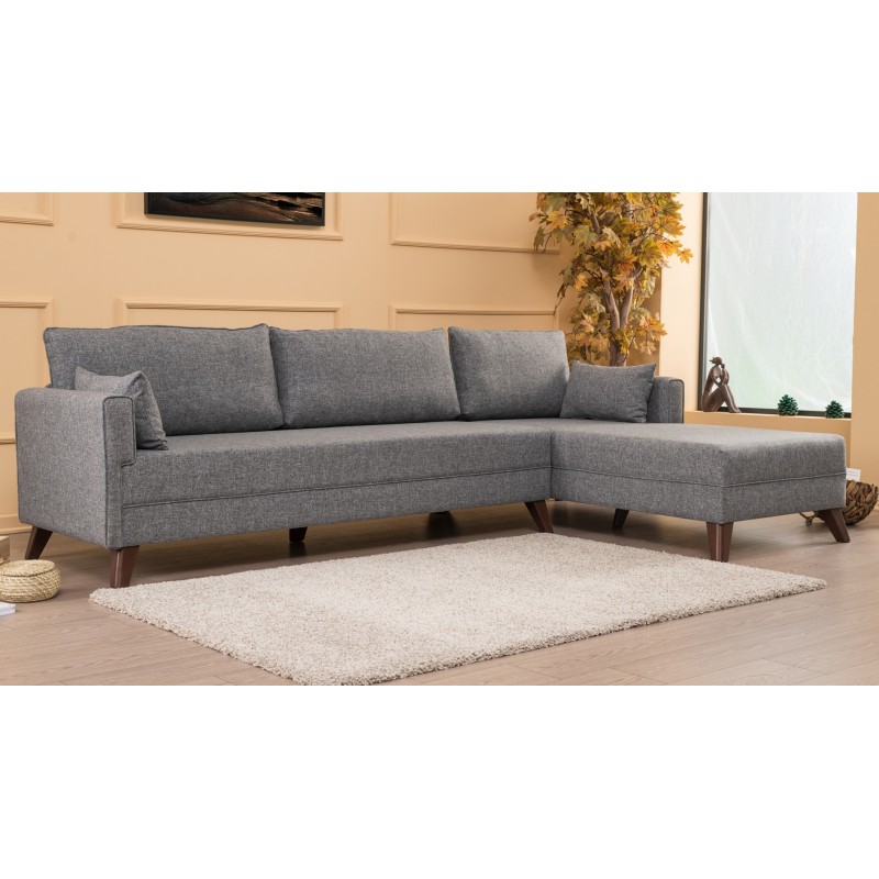 Atelier del Sofa Corner Sofa Bella Corner Sofa Right 1 Grey