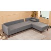 Atelier del Sofa Corner Sofa Bella Corner Sofa Right 1 Grey