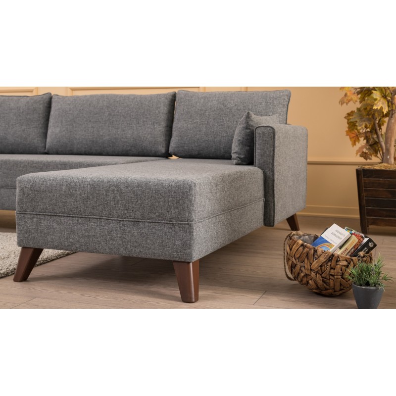 Atelier del Sofa Corner Sofa Bella Corner Sofa Right 1 Grey