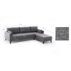 Atelier del Sofa Corner Sofa Bella Corner Sofa Right 1 Grey