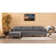 Atelier del Sofa Corner Sofa Bella Corner Sofa Left 1 Grey