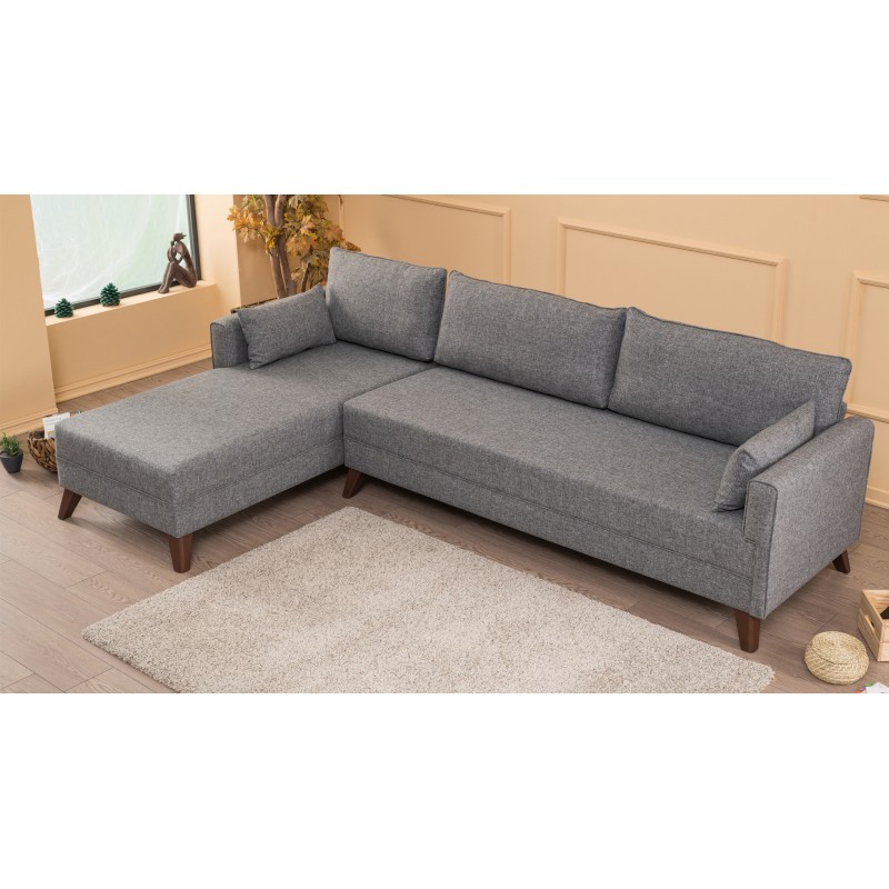 Atelier del Sofa Corner Sofa Bella Corner Sofa Left 1 Grey
