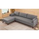 Atelier del Sofa Corner Sofa Bella Corner Sofa Left 1 Grey