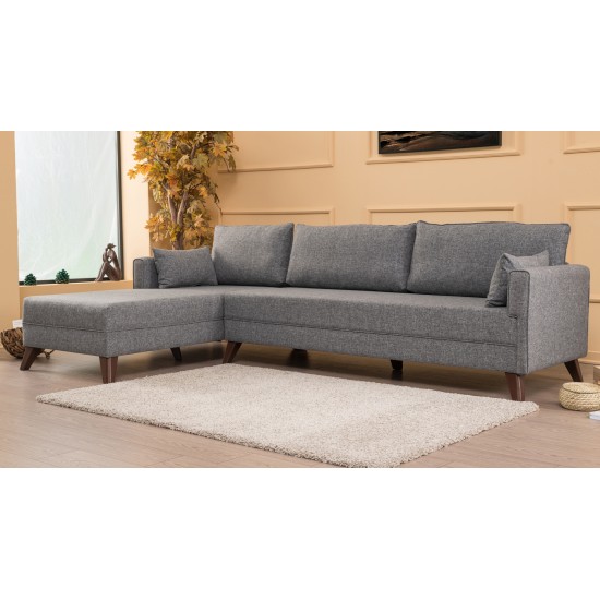 Atelier del Sofa Corner Sofa Bella Corner Sofa Left 1 Grey