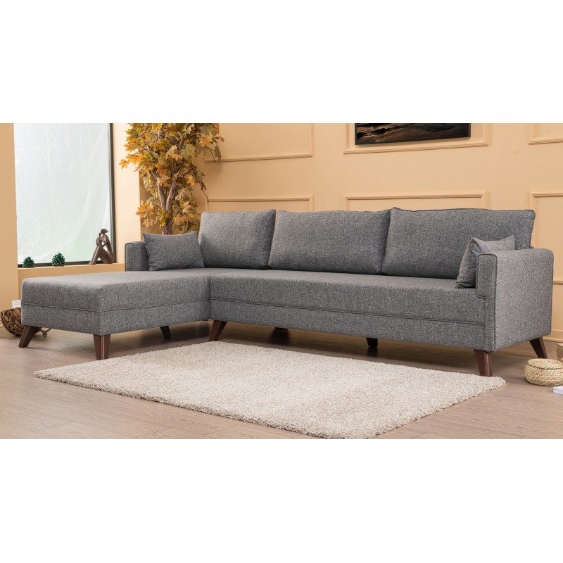 Atelier del Sofa Corner Sofa Bella Corner Sofa Left 1 Grey