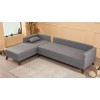 Atelier del Sofa Corner Sofa Bella Corner Sofa Left 1 Grey