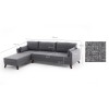 Atelier del Sofa Corner Sofa Bella Corner Sofa Left 1 Grey